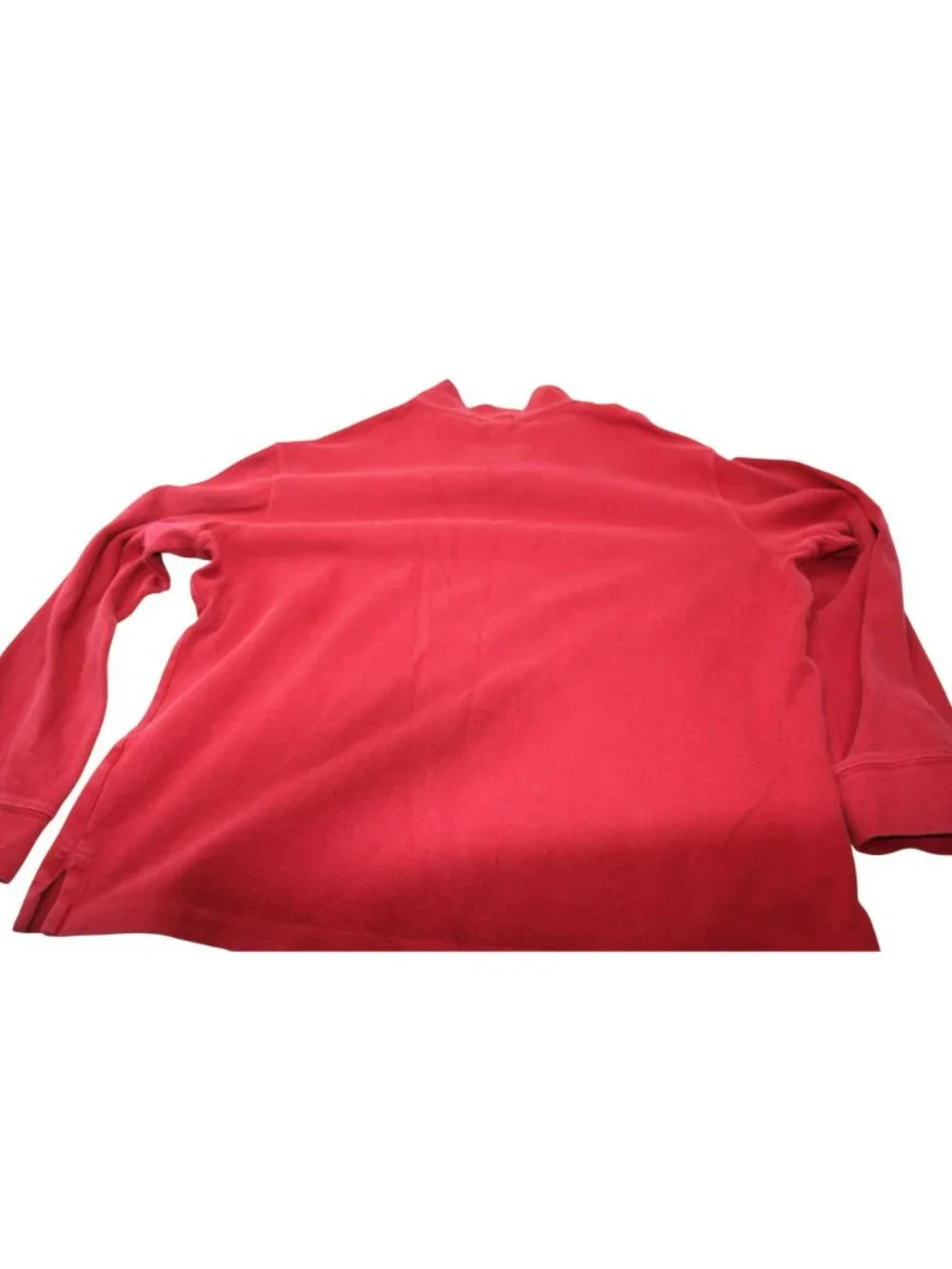 Polo Ralph Lauren Mens Half-Zip Pullover Red Size L 100% Cotton Estate Rib Pre-O